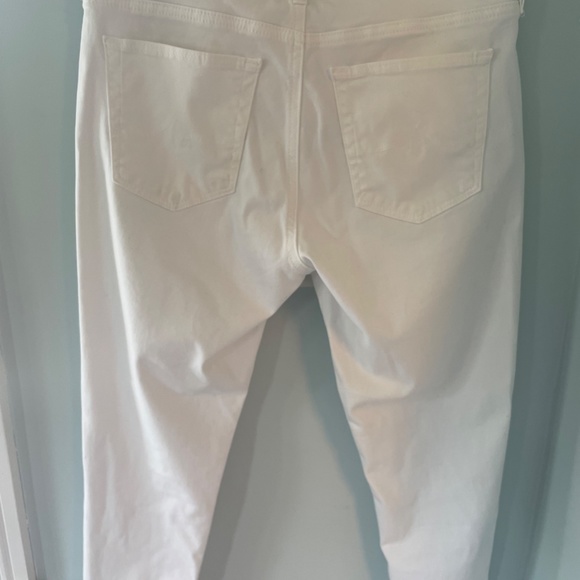 AG Jeans Abbey Ankle-Length Super Skinny White Jeans - Size 29R - Picture 3 of 5